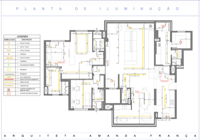 Claridade — planta de iluminação residencial