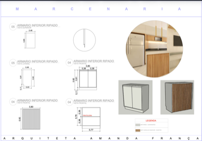 Marcenaria — painel de TV da sala